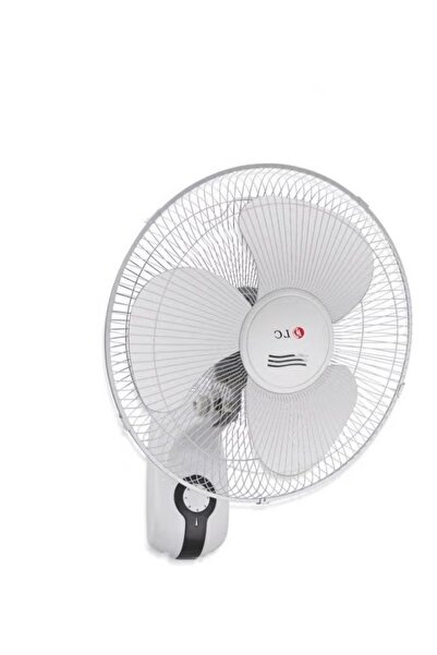 DLC مروحة حائط كهربائية بقوة 45 واط - نسيم بارد هادئ أبيض
