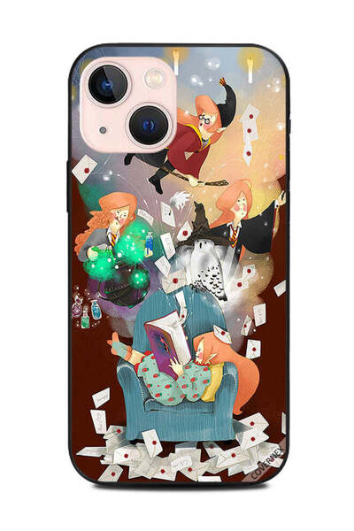 Covernex غطاء حماية لهاتف أبل آيفون 13 ميني خيال فتاة