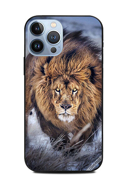Covernex غطاء حماية لهاتف Apple iPhone 13 Pro Max الأسد قادم نحو