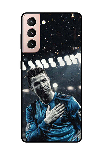 Covernex غطاء حماية لهاتف سامسونج جالاكسي S21 رونالدو يشكر الجمهور على التسجيل