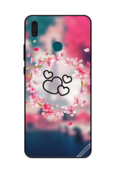 Covernex غطاء حماية لهاتف هواوي Y9 2019 قلوب سوداء