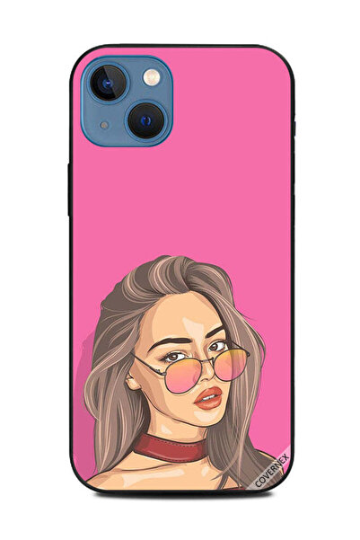 Covernex غطاء حماية لهاتف Apple iPhone 13 بتصميم أنيق للفتيات من الزجاج المتدرج