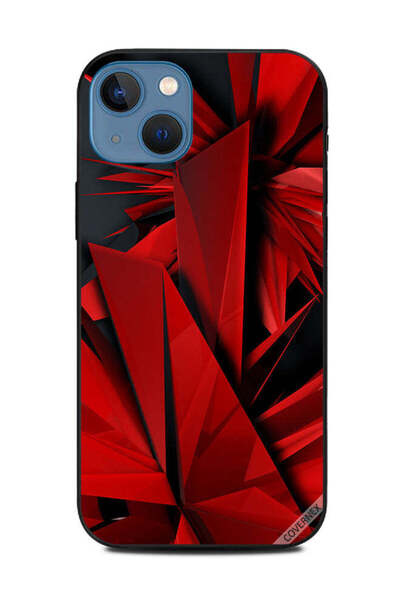Covernex غطاء حماية لهاتف Apple iPhone 13 - زجاج مكسور تجريدي