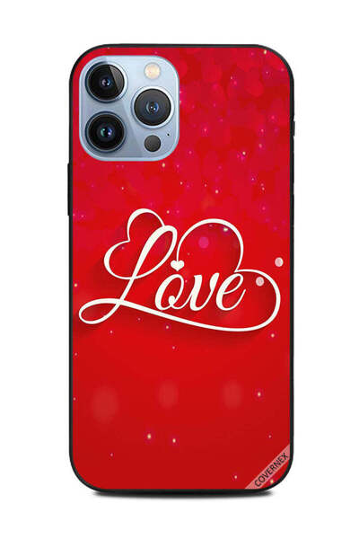 Covernex غطاء حماية لهاتف Apple iPhone 13 Pro Max باللونين الأحمر والأبيض