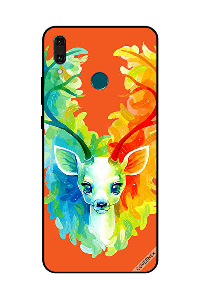 Covernex غطاء حماية لهاتف هواوي Y9 2019 - غزال ملون