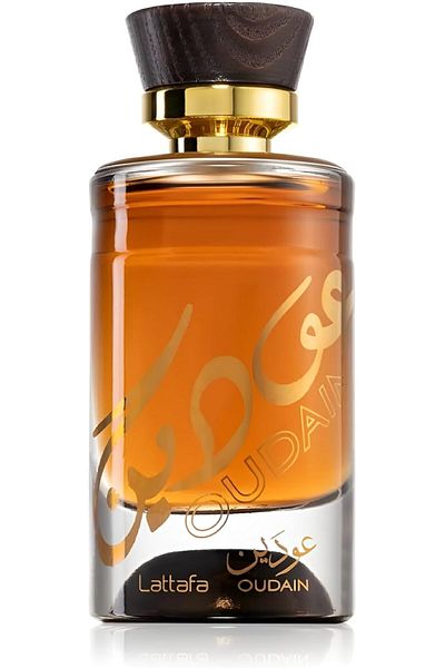lattafa Oudain Eau de Parfum Spray for Unisex, 3.4 Ounce