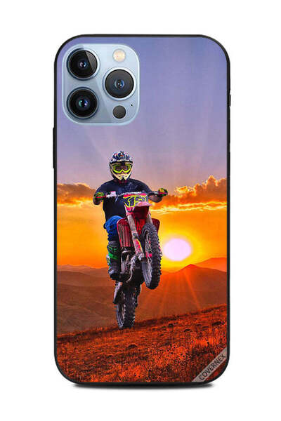 Covernex غطاء حماية لجهاز Apple iPhone 13 Pro Max Dirt Bike & Sun