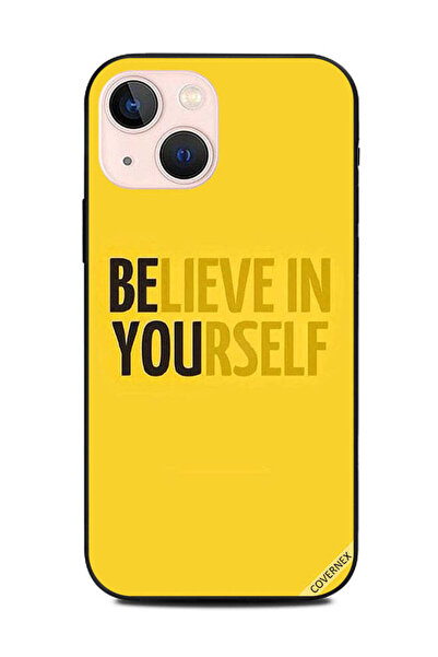 Covernex غطاء حماية لهاتف أبل آيفون 13 ميني - ثق بنفسك - أصفر