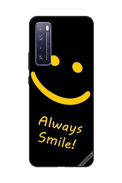 Covernex غطاء حماية لهاتف هواوي نوفا 7 - ابتسامة دائمة - أصفر