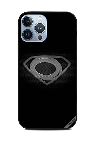 Covernex غطاء حماية لهاتف Apple iPhone 13 Pro Max الأبجدية بالأبيض والأسود