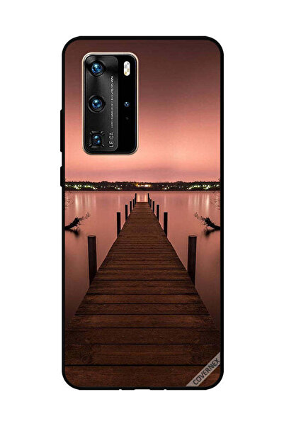 Covernex غطاء حماية لهاتف هواوي بي 40 برو - مسار إلى البحر مساءً