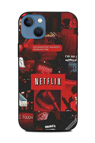 Covernex غطاء حماية لهاتف Apple iPhone 13 Netflix Tags
