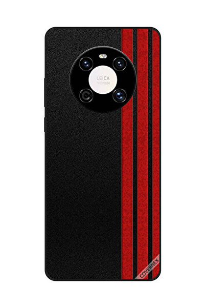 Covernex غطاء حماية لهاتف هواوي ميت 40 برو/40 برو+ بثلاثة خطوط عمودية حمراء