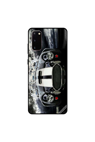 Covernex غطاء حماية سامسونج جالكسي S20 عالي الدقة، سيارة بالأبيض والأسود