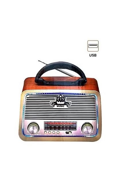 DLC brown radio