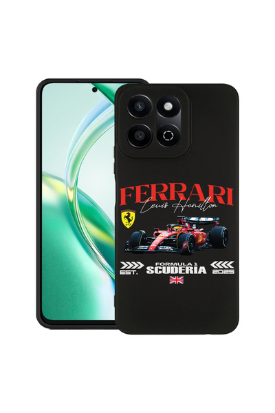 bestcase ® Husa Slim Silicon pentru Honor X6b, Ferrari Scuderia Formula1, 202...