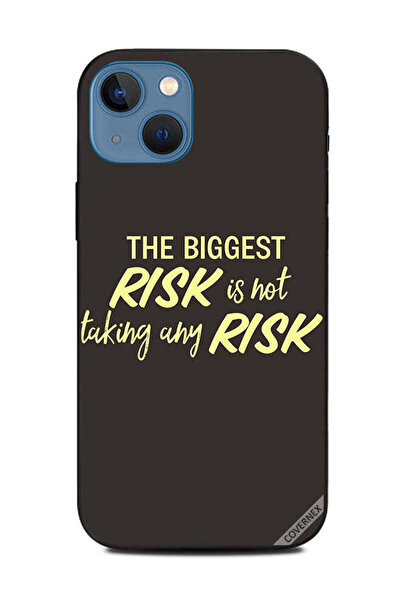 Covernex غطاء حماية لهاتف Apple iPhone 13 الخطر الأكبر ليس