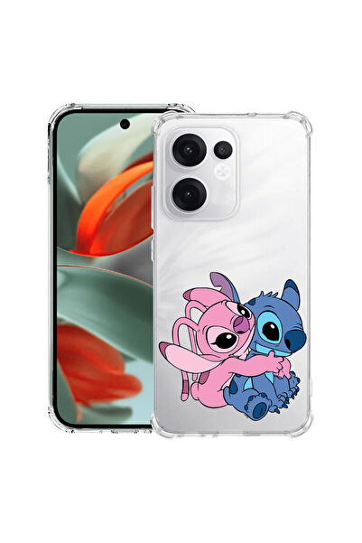 bestcase Carcasă antișoc compatibilă cu Oppo Reno15, Angel Hugging