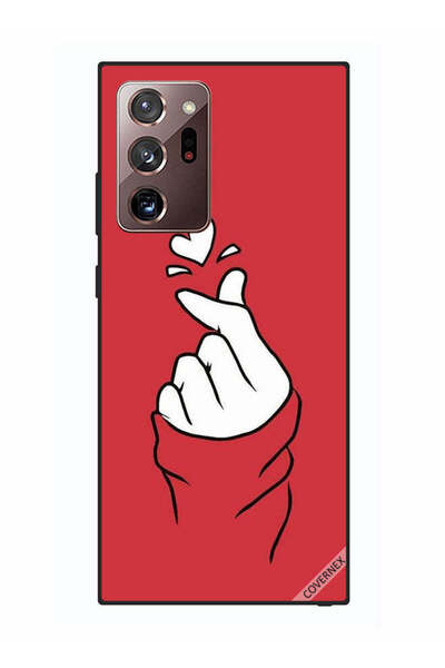 Covernex غطاء حماية لهاتف سامسونج جالكسي نوت 20 ألترا سناب لوف أحمر