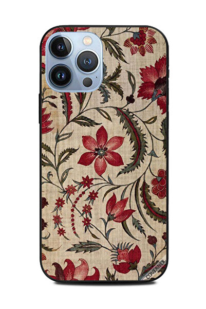 Covernex غطاء حماية لهاتف Apple iPhone 13 Pro Max بنقشة قماشية زهرية