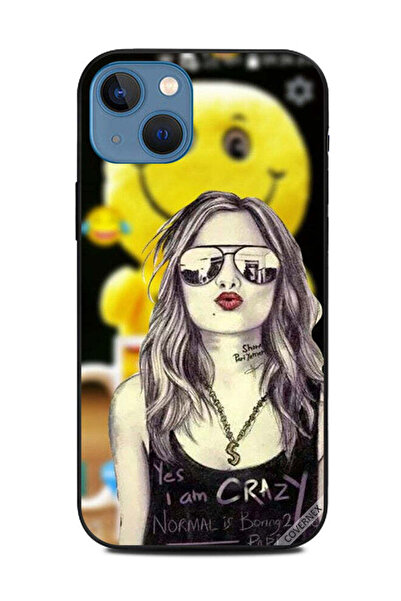 Covernex غطاء حماية لجهاز Apple iPhone 13 نعم أنا مجنون، العادي ممل