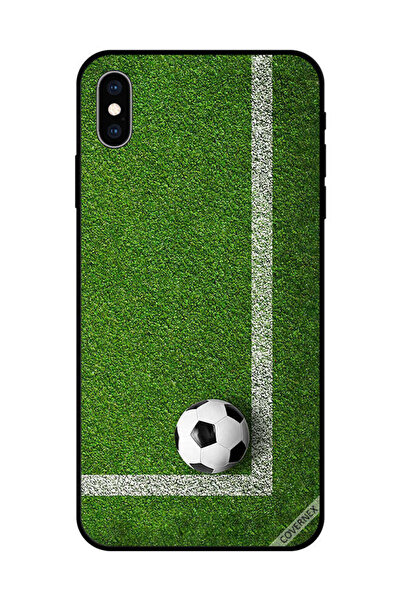 Covernex غطاء حماية لهاتف Apple iPhone X على شكل كرة قدم في الزاوية