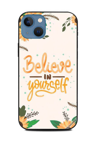 Covernex غطاء حماية لجهاز Apple iPhone 13 - ثق بنفسك - زهور الشمس