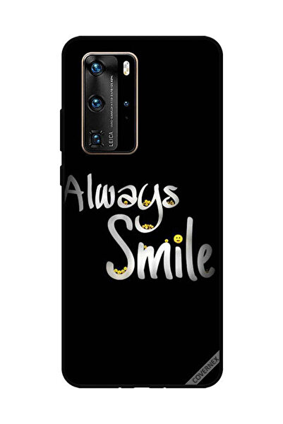 Covernex غطاء حماية لهاتف هواوي بي 40 برو - ابتسم دائمًا