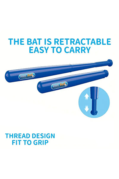 rexa آلة رمي بيسبول أوتوماتيكية للأطفال مع مضرب وكرات | مجموعة ألعاب رياضية خارجية