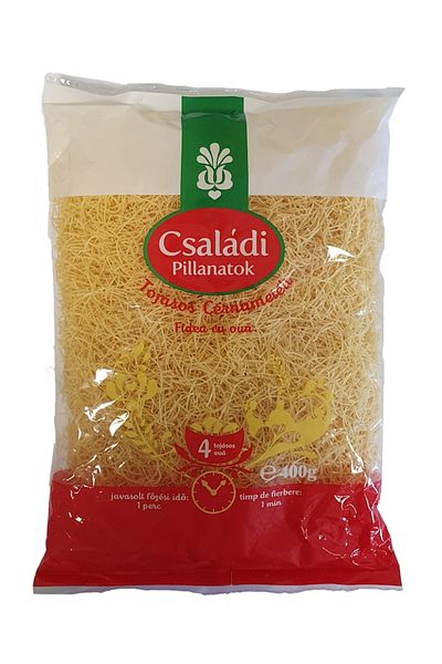 OEM Short noodle pasta with 4 eggs Csaladi, eggs 400 g