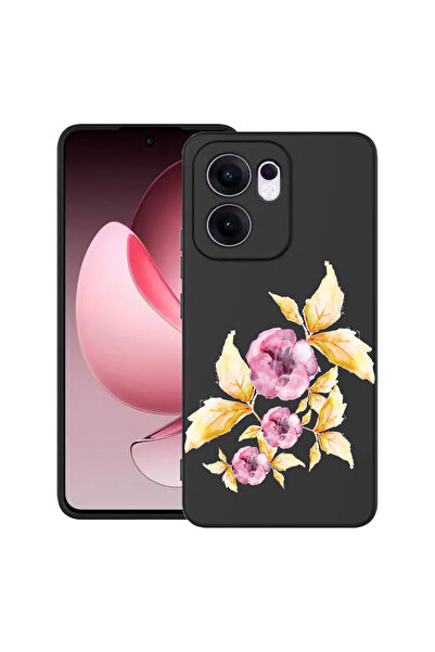 bestcase ® Husa Slim Silicon pentru OPPO Reno13 F / Reno13 FS, Pastel Flowers...