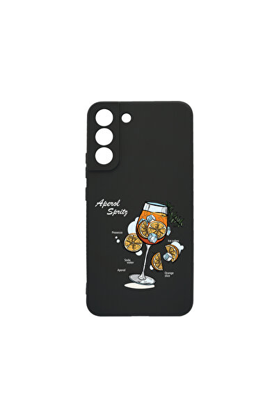 bestcase ® Husa Slim Silicon pentru Samsung Galaxy S23, Aperol Spritz, 139666...