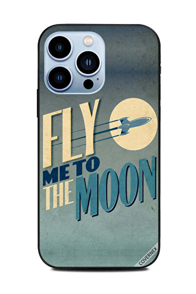 Covernex غطاء حماية لهاتف Apple iPhone 13 Pro Fly Me To The Moon