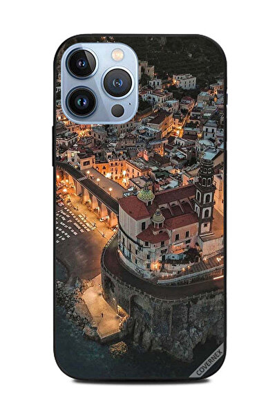 Covernex غطاء حماية لهاتف Apple iPhone 13 Pro Max مع إطلالة مسائية على البحر