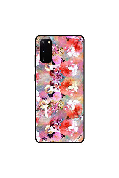 Covernex غطاء حماية سامسونج جالكسي S20 برسومات زهور فنية