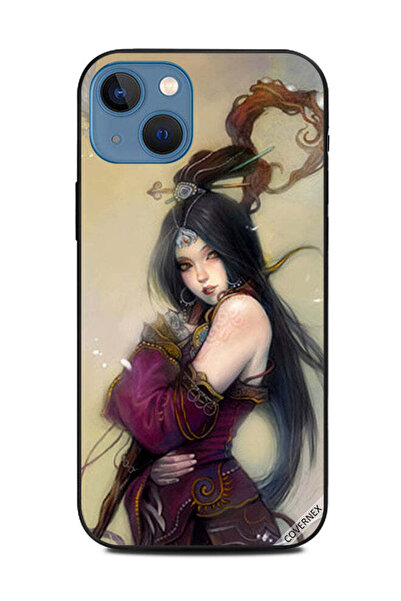 Covernex غطاء حماية لهاتف Apple iPhone 13 - رسمة الأميرة الفنية
