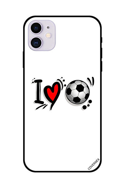 Covernex غطاء حماية لهاتف Apple iPhone 11 - أحب كرة القدم