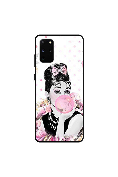 Covernex غطاء حماية لهاتف سامسونج جالكسي S20 بلس بتصميم مشبك شعر وردي