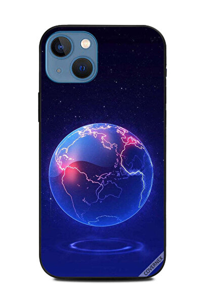 Covernex غطاء حماية لهاتف Apple iPhone 13 بنمط أزرق كروي