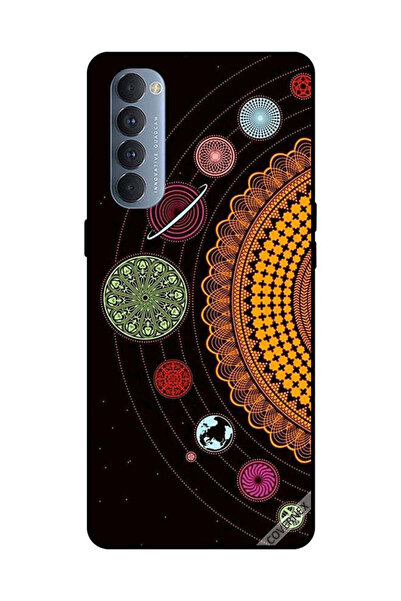 Covernex غطاء حماية لهاتف Oppo Reno 4 Pro - أشكال ماندالا الفضائية