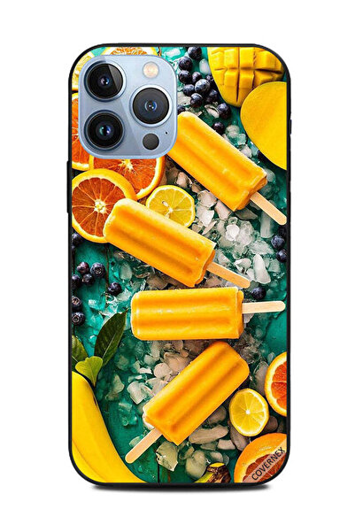 Covernex غطاء حماية لهاتف Apple iPhone 13 Pro Max بطبعة آيس كريم عصير الليمون