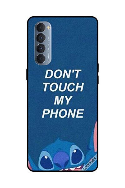 Covernex غطاء حماية لهاتف Oppo Reno 4 Pro - لا تلمس هاتفي - أزرق