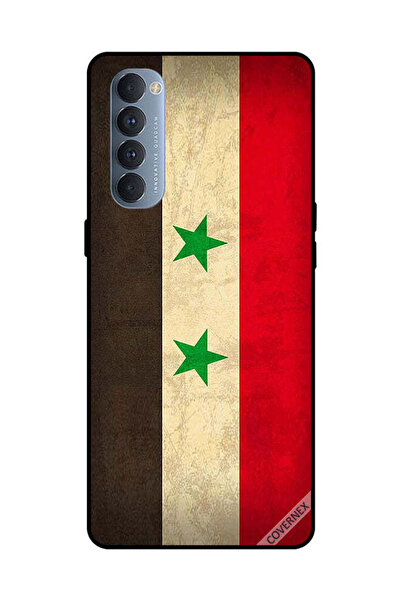 Covernex غطاء حماية لهاتف أوبو رينو 4 برو علم سوريا
