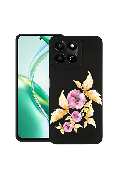 bestcase ® Husa Slim Silicon pentru Honor X6b, Pastel Flowers, 2026265 B 1893