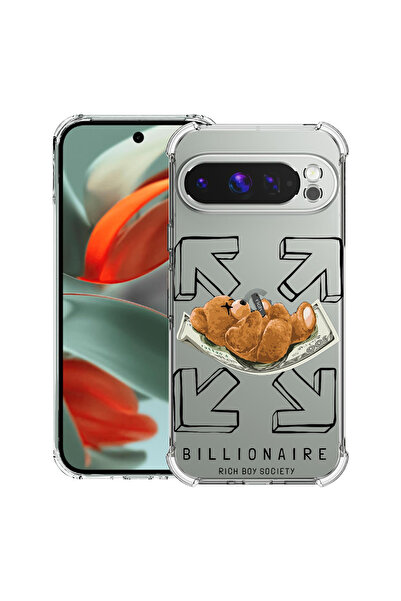 bestcase ® Carcasă antișoc pentru Google Pixel 9 Pro, Ursul Miliardar, 1828622 AS 1895