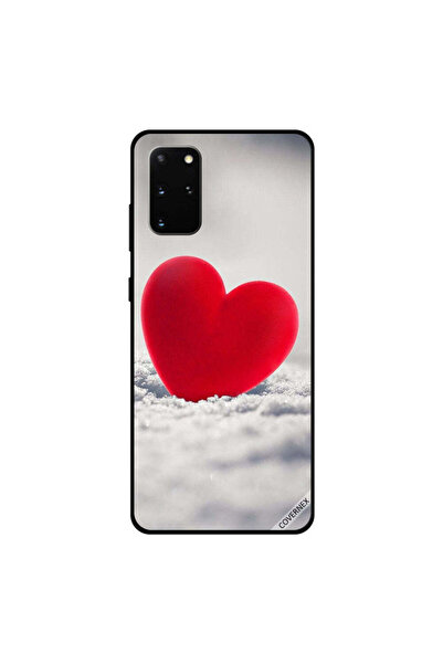 Covernex غطاء حماية سامسونج جالكسي S20 بلس بتصميم قلب أحمر جميل