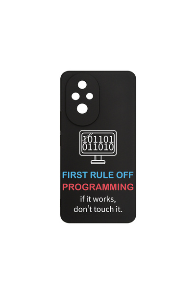 bestcase ® Husa Slim Silicon pentru Honor 200, IT First Rule, 1894728 B 1884