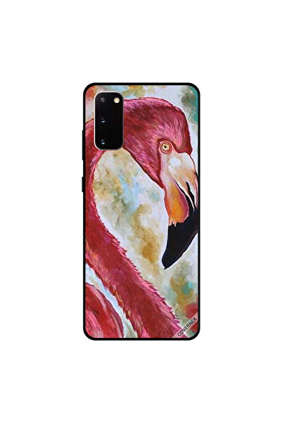 Covernex غطاء حماية سامسونج جالكسي S20 برسومات طيور النحام