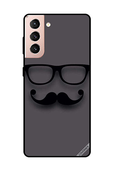 Covernex غطاء حماية لهاتف سامسونج جالاكسي S21 - زجاج أسود وشارب