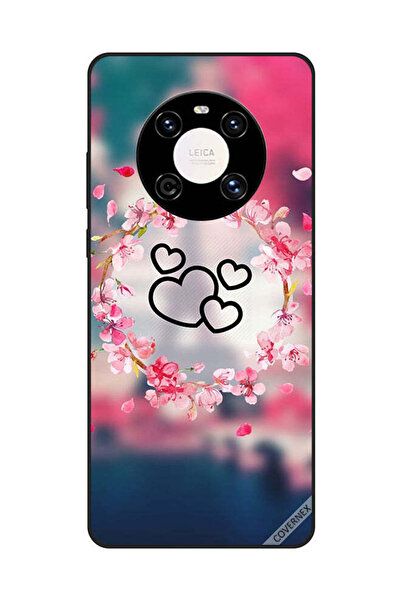 Covernex غطاء حماية لهاتف هواوي ميت 40 - قلوب سوداء